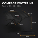 Portable Folding Camping Table with Cup Holders and Pockets by LJGDeals