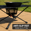 Portable Folding Camping Table with Cup Holders and Pockets by LJGDeals