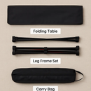 Portable Folding Camping Table with Cup Holders and Pockets by LJGDeals
