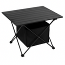 Foldable Camping Table with Storage Basket by LJGDeals