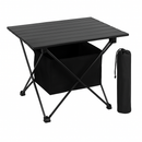 Foldable Camping Table with Storage Basket by LJGDeals