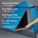 Camping Tent for 4-5 People – Foldable Waterproof by LJGDeals