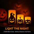 Halloween Flameless Candle Lamp 3-Pack with Timer by LJGDeals