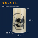 Halloween Flameless Candle Lamp 3-Pack with Timer by LJGDeals