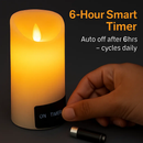 Halloween Flameless Candle Lamp 3-Pack with Timer by LJGDeals
