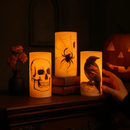 Halloween Flameless Candle Lamp 3-Pack with Timer by LJGDeals