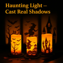 Halloween Flameless Candle Lamp 3-Pack with Timer by LJGDeals