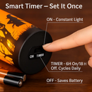 Halloween Flameless Candle Lamp 3-Pack with Timer by LJGDeals