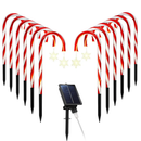 Candy Cane Christmas Lights with 12 Candies by LJGDeals