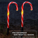 Candy Cane Christmas Lights with 12 Candies by LJGDeals