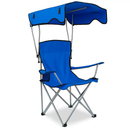 Foldable Beach Canopy Chair with Cup Holder by LJGDeals