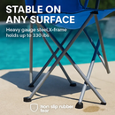 Foldable Beach Canopy Chair with Cup Holder by LJGDeals