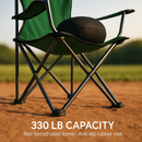 Foldable Beach Canopy Chair with Cup Holder by LJGDeals
