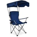 Foldable Beach Canopy Chair with Cup Holder by LJGDeals