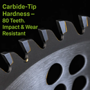 Carbide Tip Brush Cutter Blades with Universal Adapter by LJGDeals
