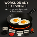 Cast Iron Skillet Set for Everyday Cooking by LJGDeals