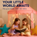 Princess Castle Play Tent for Indoor & Outdoor Fun by LJGDeals