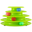 Cat Track Tower Toy with Multi-Layer Track System by LJGDeals