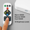 Motion Sensor Ceiling Light with Remote Rechargeable by LJGDeals