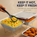 Disposable Chafing Dish Buffet Set for Parties and Catering by LJGDeals