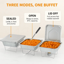 Disposable Chafing Dish Buffet Set for Parties and Catering by LJGDeals