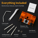 Chainsaw Sharpener Kit for Manual Chain Sharpening by LJGDeals