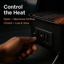 Portable Charcoal Grill Tabletop BBQ Smoker for Outdoors by LJGDeals