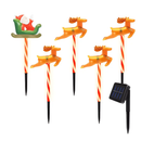 5Packs Christmas Outdoor Pathway Light With 8 Modes IP44 Waterproof Xmas Decoration Stake Light Tree Candy Light For Garden Lawn Porch Yard Driveway by LJGDeals