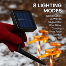 5Packs Christmas Outdoor Pathway Light With 8 Modes IP44 Waterproof Xmas Decoration Stake Light Tree Candy Light For Garden Lawn Porch Yard Driveway by LJGDeals