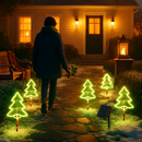 5Packs Christmas Outdoor Pathway Light With 8 Modes IP44 Waterproof Xmas Decoration Stake Light Tree Candy Light For Garden Lawn Porch Yard Driveway by LJGDeals