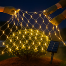 9.84x6.56FT 192LED Solar Christmas Net Lights Outdoor Bush Lights Dimmable IP44 Waterproof with 8 Modes Remote Timer Memory Function for Holiday Party by LJGDeals