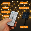 9.84x6.56FT 192LED Solar Christmas Net Lights Outdoor Bush Lights Dimmable IP44 Waterproof with 8 Modes Remote Timer Memory Function for Holiday Party by LJGDeals