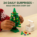 2025 Christmas Tree Building Set With LED Light Tabletop Christmas Building Block 24 Days Christmas Countdown Calendar for Boys Girls 3-6 by LJGDeals