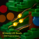 2025 Christmas Tree Building Set With LED Light Tabletop Christmas Building Block 24 Days Christmas Countdown Calendar for Boys Girls 3-6 by LJGDeals