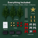 Solar Christmas Tree Lights for Pathway and Garden Decor by LJGDeals
