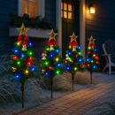 Solar Christmas Tree Lights for Pathway and Garden Decor by LJGDeals
