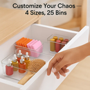 Clear Drawer Organizers Set for Home Organization by LJGDeals