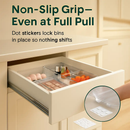 Clear Drawer Organizers Set for Home Organization by LJGDeals