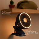 Clip-On Desk Fan for Camping and Office — Quiet & Adjustable by LJGDeals