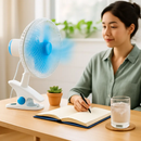 Clip On Fan, 2-Speed, Quiet Desk/Wall Mount by LJGDeals