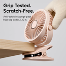 Clip-On Desk Fan for Camping and Office — Quiet & Adjustable by LJGDeals