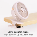 Clip-On Desk Fan for Camping and Office — Quiet & Adjustable by LJGDeals