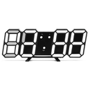 3D LED Digital Wall Clock for Home and Office Use by LJGDeals