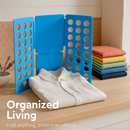 Shirt Folding Board Durable Plastic T-Shirts Clothes Folder 23x27.5inch Plastic Laundry Clothes Flip Fold Laundry Room Organizer by LJGDeals