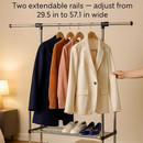 Extendable Garment Hanging Rack for Home Use by LJGDeals