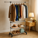 Extendable Garment Hanging Rack for Home Use by LJGDeals