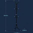 Coat Rack Organizer - Multi-Hook Standing Coat Rack by LJGDeals