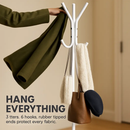 Coat Rack Organizer - Multi-Hook Standing Coat Rack by LJGDeals