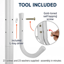 Coat Rack Organizer - Multi-Hook Standing Coat Rack by LJGDeals