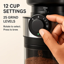 Conical Burr Coffee Grinder for Home Use by LJGDeals
